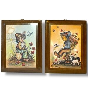 Hummel Children Pictures Framed Set of 2~Still Sealed.